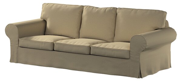 Potah na pohovku IKEA Ektorp 3-místná, nerozkládací barva zelená látka pletený vzor