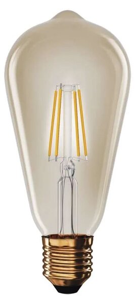 EMOS LED žárovka Filament 4,5W E27 oválná Z57032