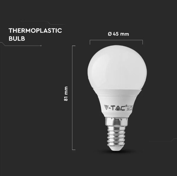 LED Solution LED žárovka 5,5W E14 Barva světla: Studená bílá 170