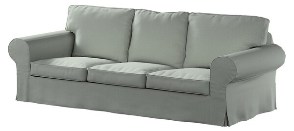 Potah na pohovku IKEA Ektorp 3-místná, nerozkládací barva modrá látka pletený vzor