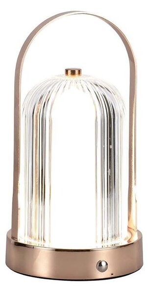 LED Solution Bronzová LED stolní nabíjecí lampa 225mm 1W 7991