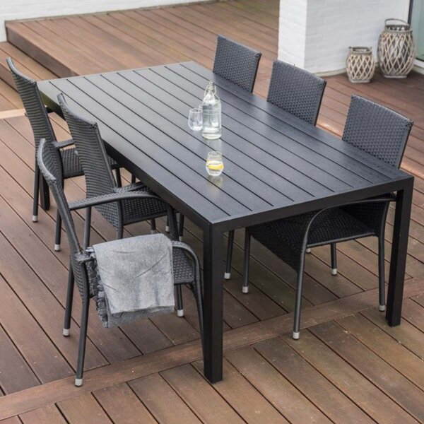 Vikio Zahradní set 205x90 pro 6 osob DT254 antracit