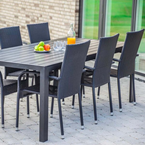 Vikio Zahradní set 205x90 pro 8 osob DT278 antracit