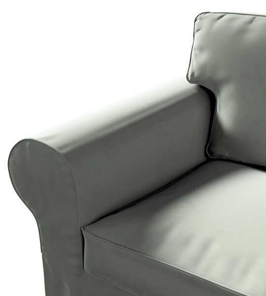 Potah na pohovku IKEA Ektorp 2-místná, nerozkládací barva šedá látka lesklé, sametová