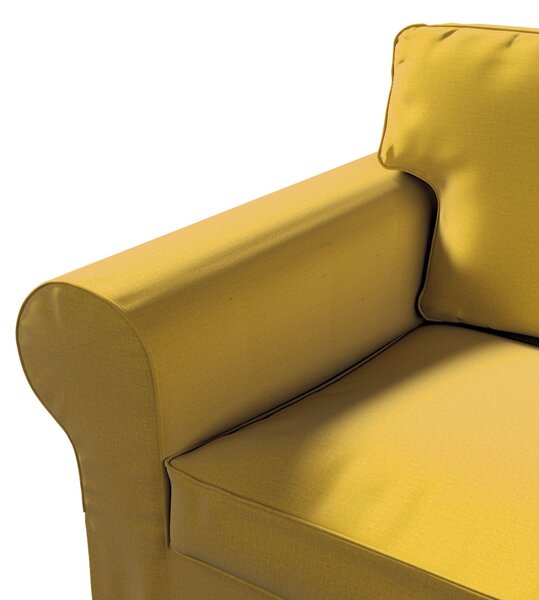 Potah na pohovku IKEA Ektorp 2-místná, nerozkládací barva žlutá látka sametová