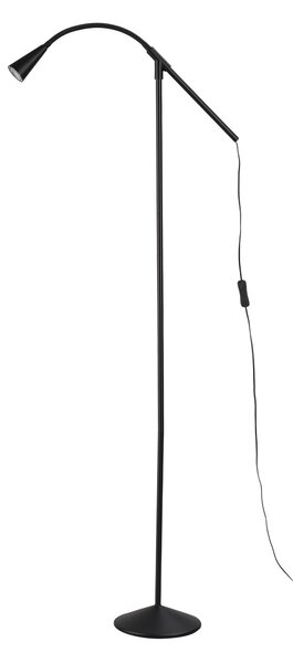 Livarno home Stojací lampa Freya (černá) (100383026001)