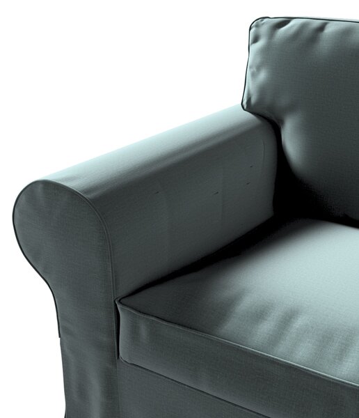 Potah na křeslo IKEA Ektorp barva zelená látka sametová