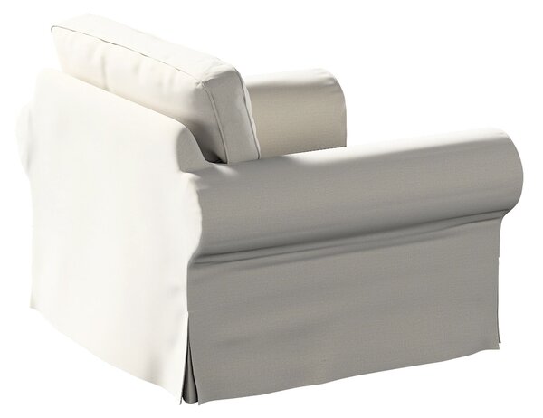 Potah na křeslo IKEA Ektorp barva šedá látka sametová