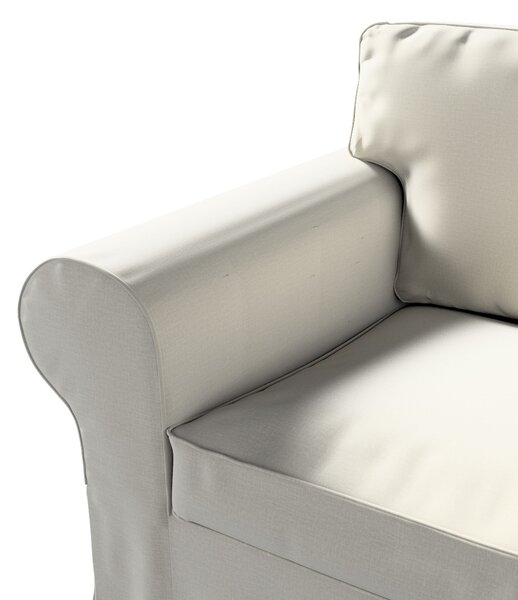 Potah na křeslo IKEA Ektorp barva šedá látka sametová