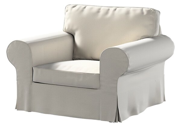 Potah na křeslo IKEA Ektorp barva šedá látka sametová