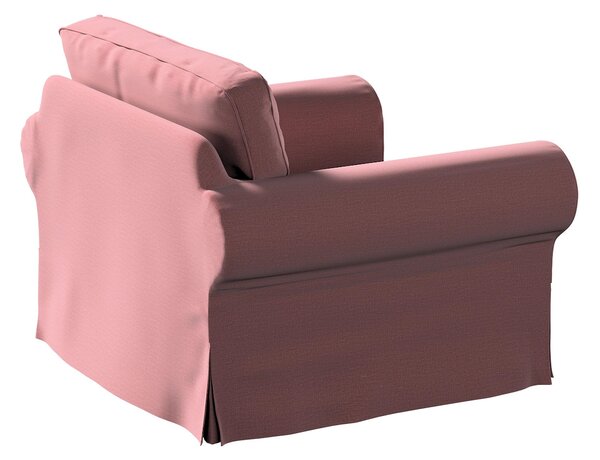 Potah na křeslo IKEA Ektorp barva fialová látka sametová