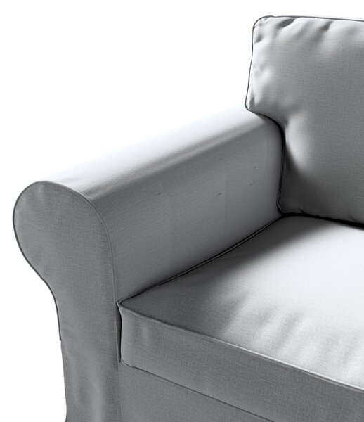 Potah na křeslo IKEA Ektorp barva šedá látka sametová