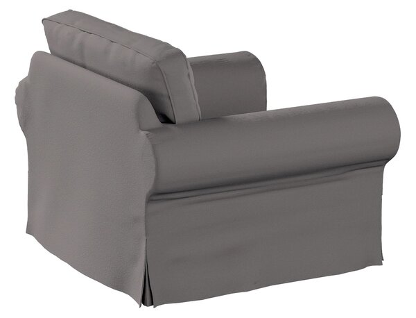 Potah na křeslo IKEA Ektorp barva béžová látka pletený vzor