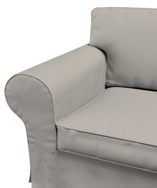 Potah na křeslo IKEA Ektorp barva béžová látka pletený vzor