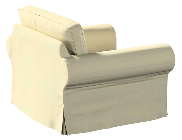 Potah na křeslo IKEA Ektorp barva ekr látka lesklé, sametová