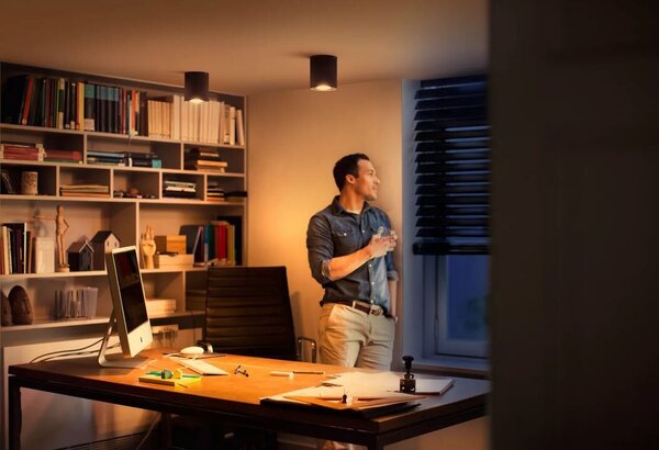 HUE WA Milliskin zápustné LED svítidlo 3xGU10 4,2W 400lm 2200-6500K 9cm kulaté IP20, bílé