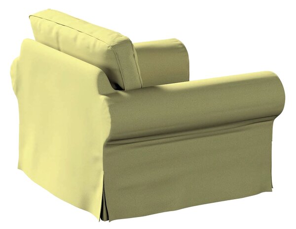 Potah na křeslo IKEA Ektorp barva zelená látka lesklé, sametová