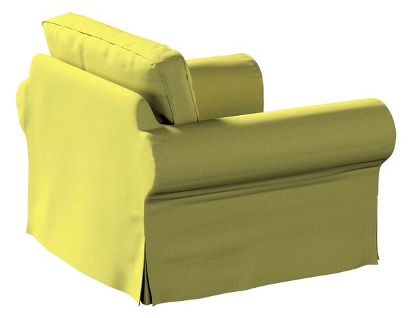 Potah na křeslo IKEA Ektorp barva zelená látka lesklé, sametová
