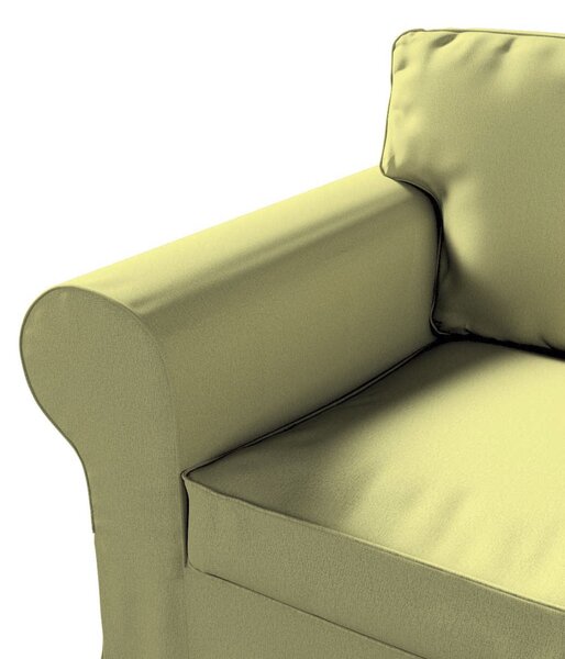 Potah na křeslo IKEA Ektorp barva zelená látka lesklé, sametová