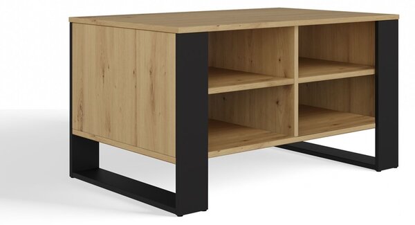 TP Living Konferenční stolek LAWA Modern 4P Slim II dub artisan/černý