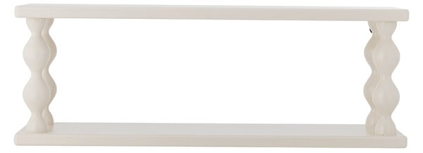 Dřevěná polička Salino White 60 cm