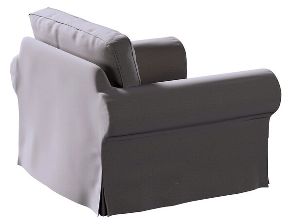 Potah na křeslo IKEA Ektorp barva hnědá látka sametová