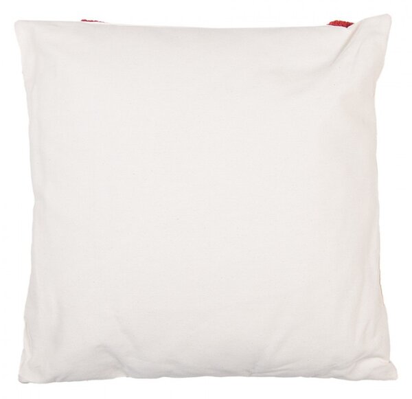 Červeno-bílý vánoční dekorační poštář s cukrovými hůlkami Candy Cane Plaas – 45x45x10 cm
