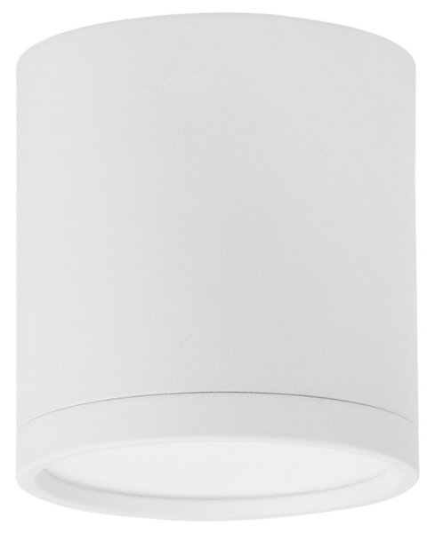 Bílé kovové stropní LED světlo Nova Luce Garf 7 cm