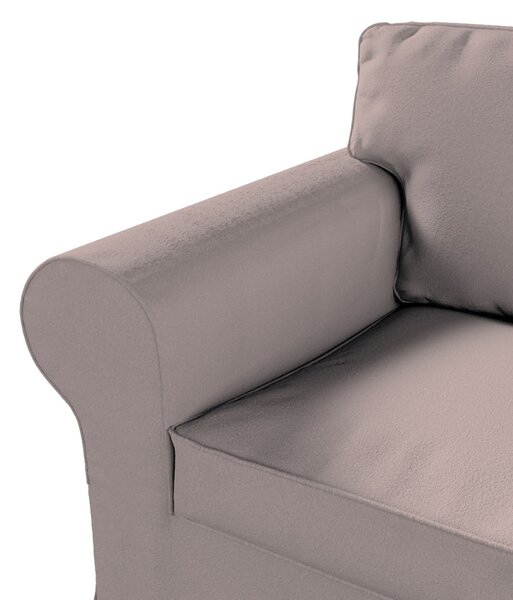 Potah na křeslo IKEA Ektorp barva růžová látka pletený vzor