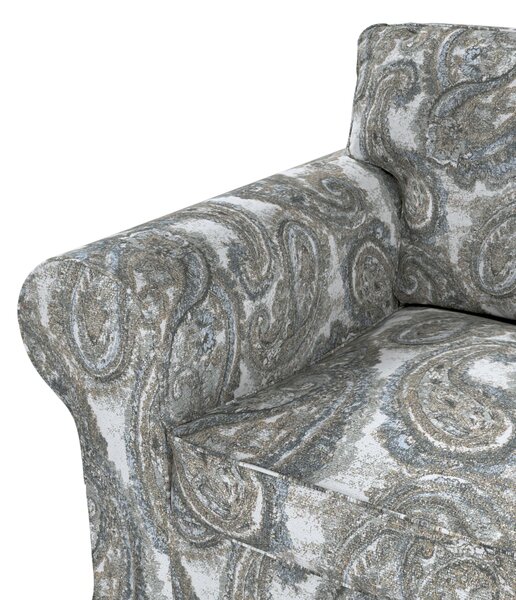 Potah na křeslo IKEA Ektorp barva vícebarevná látka pletený vzor, vzorované