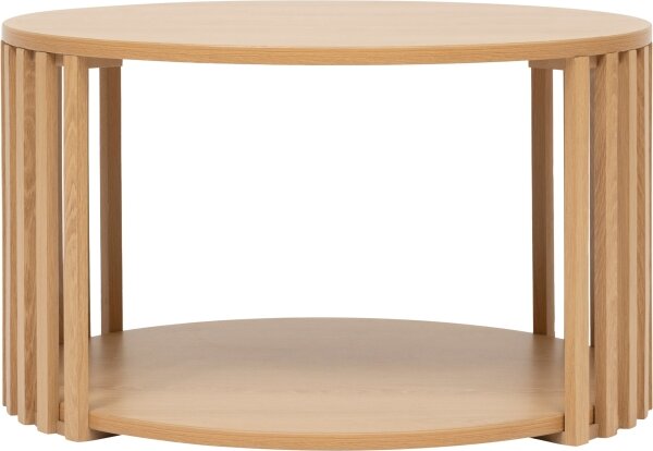 5five - Konferenční stolek VINKY pr. 60 cm hnědá