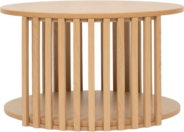 5five - Konferenční stolek VINKY pr. 60 cm hnědá