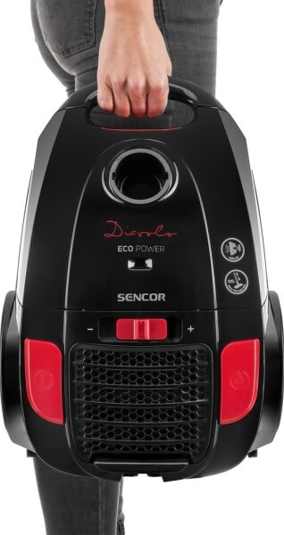 Sencor - Sáčkový vysavač 3 l 700W/230V černá/červená