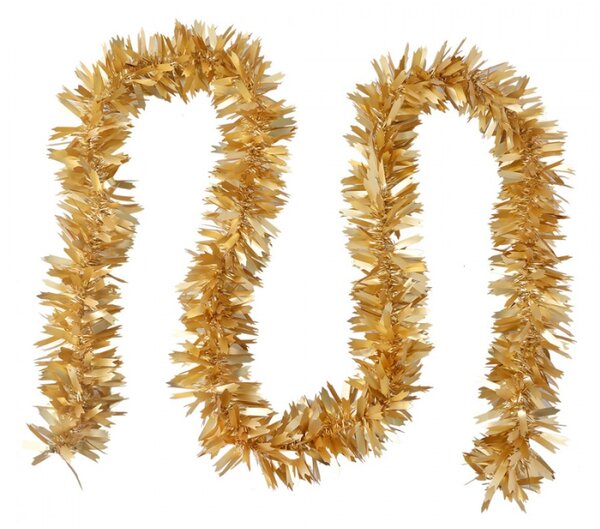Zlatý vánoční řetěz na stromeček Marque – 200 cm