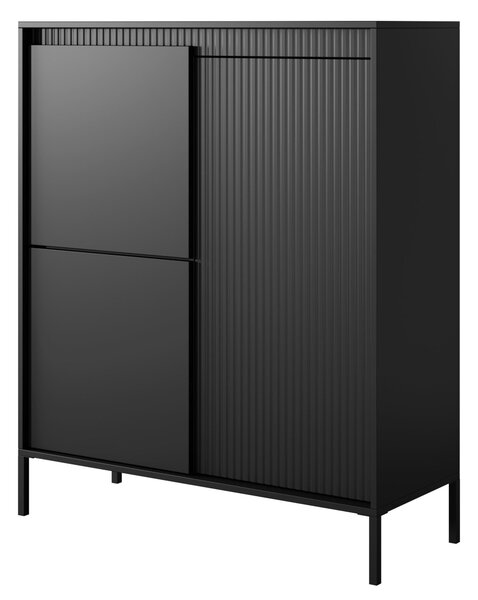 Skříňka Sesen I (černá). Akce -20%