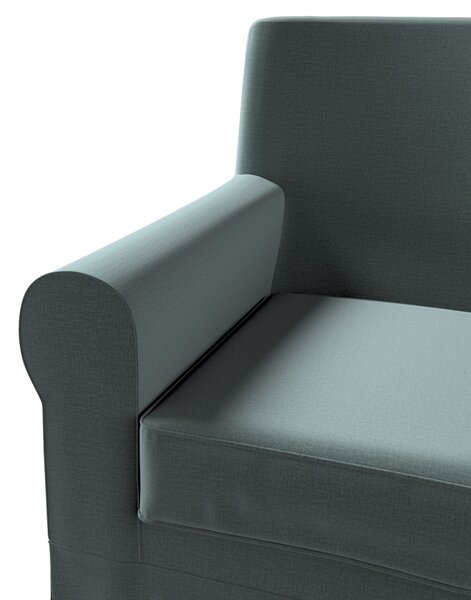 Potah na křeslo IKEA Ektorp Jennylund barva zelená látka sametová