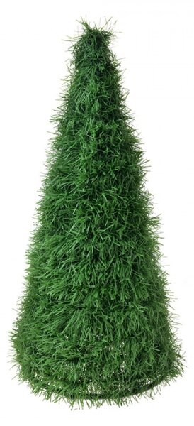 Dekorace stolní umělý vánoční stromeček zelený – 21x50 cm