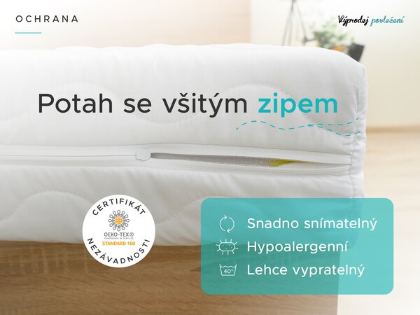 Taštičková matrace SOMMERA 18 cm 90 x 200 cm Ochrana matrace: BEZ chrániče matrace
