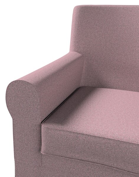 Potah na křeslo IKEA Ektorp Jennylund barva růžová látka pletený vzor