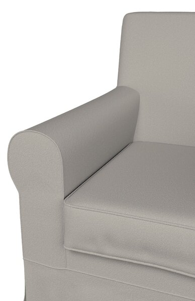 Potah na křeslo IKEA Ektorp Jennylund barva béžová látka pletený vzor