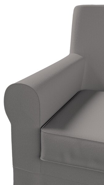 Potah na křeslo IKEA Ektorp Jennylund barva béžová látka pletený vzor