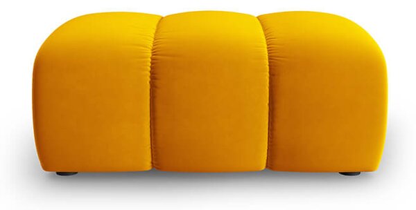 Otoman pauline samet žlutý