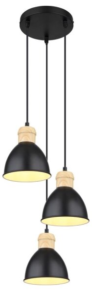 Globo 54018-3HS - Lustr na lanku WIHO 3xE27/40W/230V