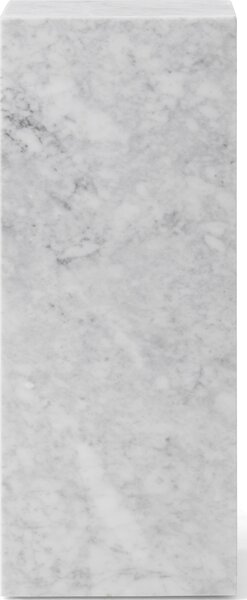 Odkládací stolek Plinth Carrara vysoký
