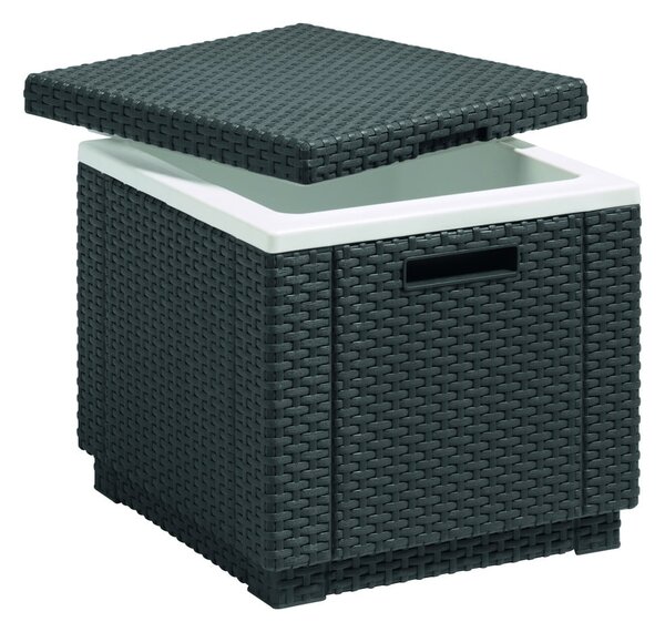 Zahradní stolek se zásobníkem na led 42x42 cm – Keter