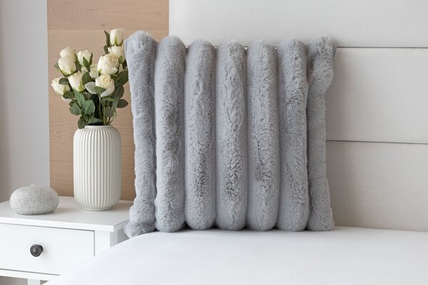 Povlak Fluffy šedý 100% polyester 50/50