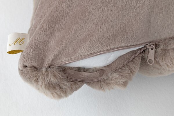 Povlak Fluffy hnědý 100% polyester 50/50