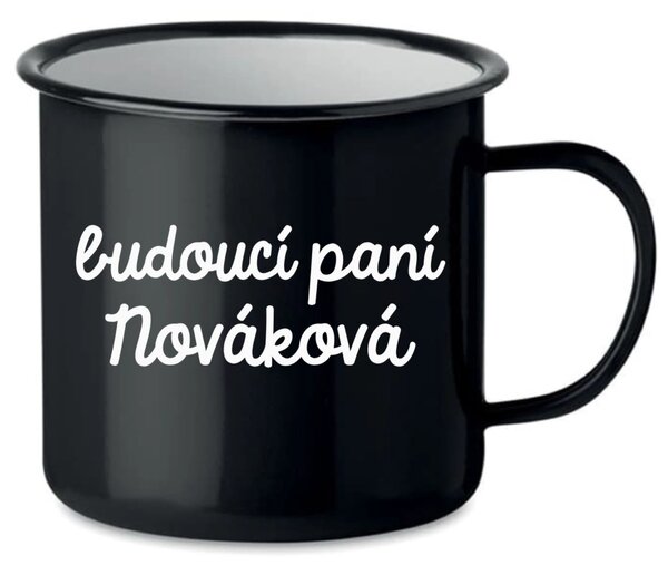 Personalizovaný retro plecháček - budoucí paní