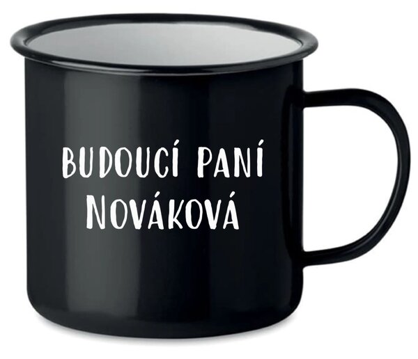 Personalizovaný retro plecháček - budoucí paní
