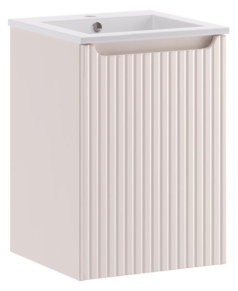 Comad Koupelnová skříňka s nábytkovým umyvadlem Nova Cashmere 40 kašmír mat